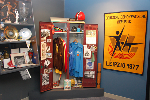 Wende Museum sports locker